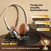 Retro Fashion Maillard Metal Bluetooth Headset